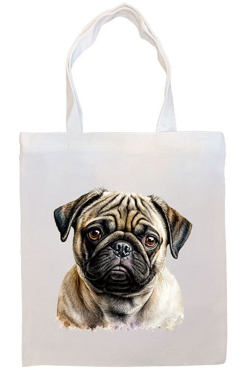 Pizza Pug Dog Drawstring Bag | TeeShirtPalace